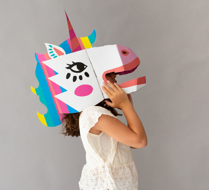 Máscara 3D Unicornio