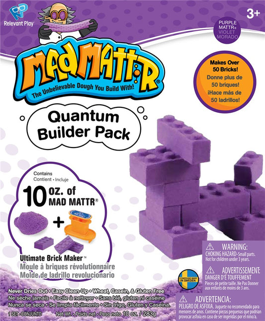 Arena Mágica - Kit Fabrica tus propios ladrillos - Morado-