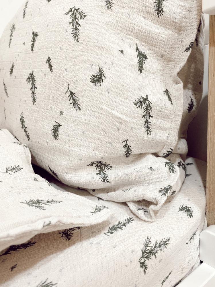 FUNDA DE ALMOHADA MUSELINA ROSEMARY