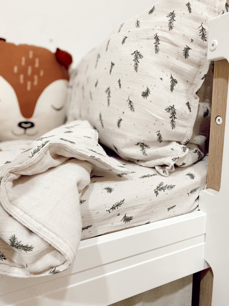 FUNDA DE ALMOHADA MUSELINA ROSEMARY